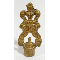 Flessenstop, koper voor op kurk